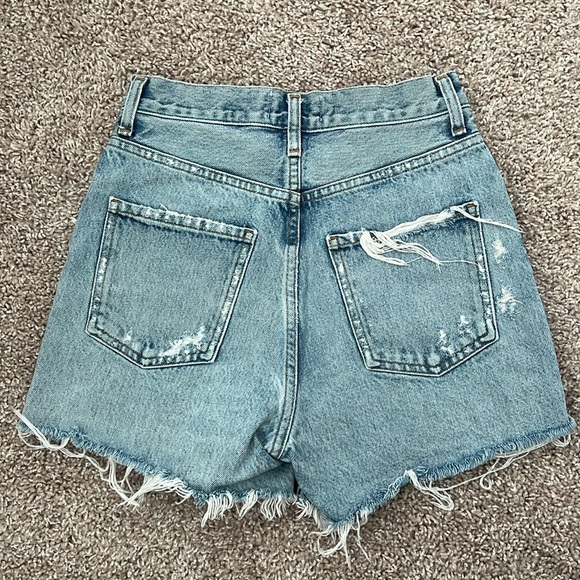 Agolde Dee Vintage High Rise Shorts - Picture 5 of 5
